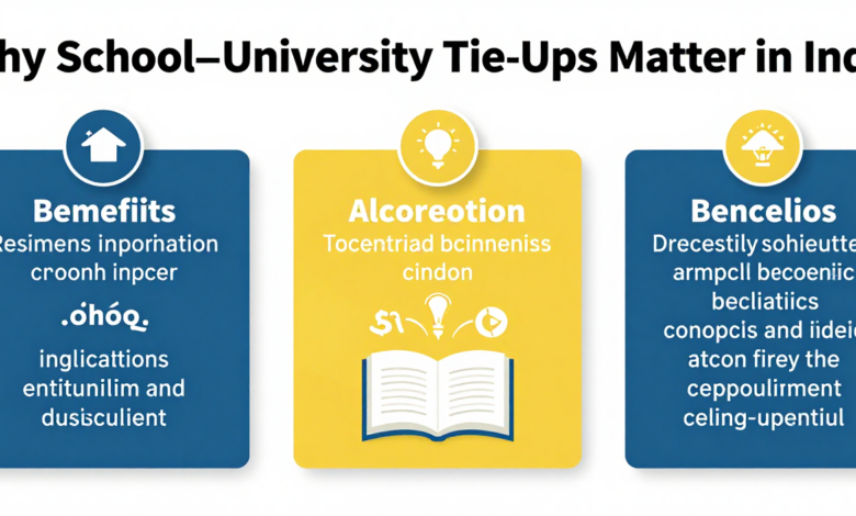 Why School University Tie-Ups Matter in India